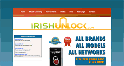 Desktop Screenshot of irishunlock.com